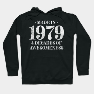 Vintage 1979 classic 41th Birthday Men Women Hoodie